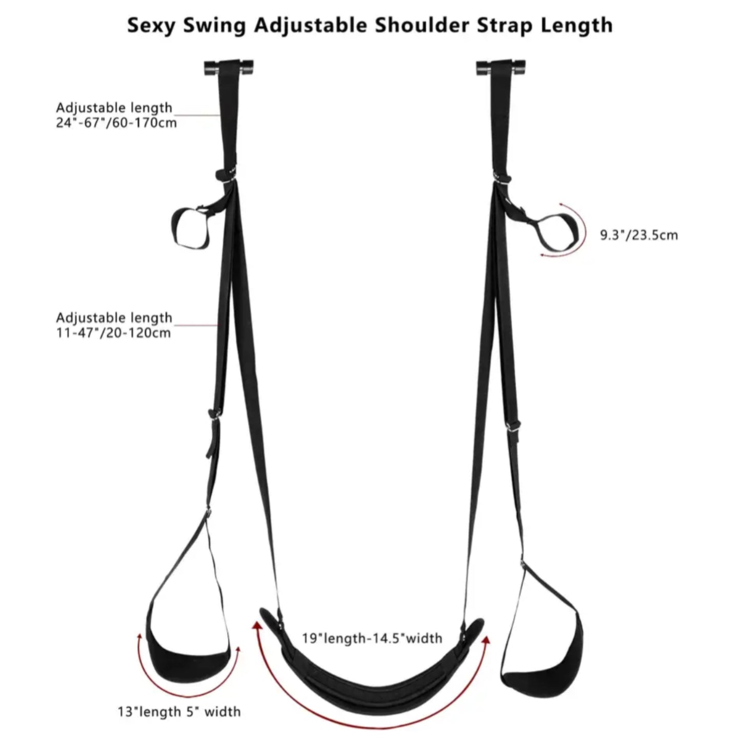 DOOR-MOUNTED SUSPENSE SWING