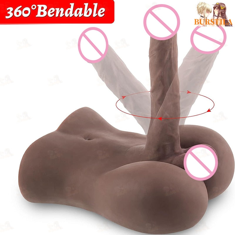Male Sex Doll with Realistic Dildo 6.2lb