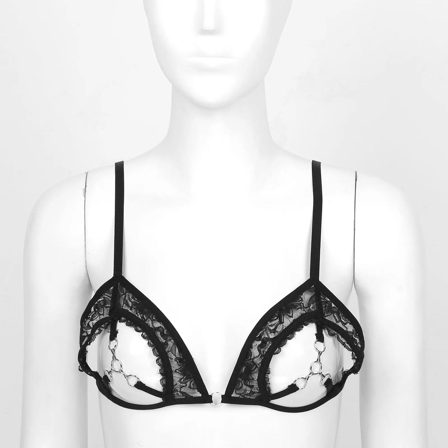 Lace Open Cup Bra