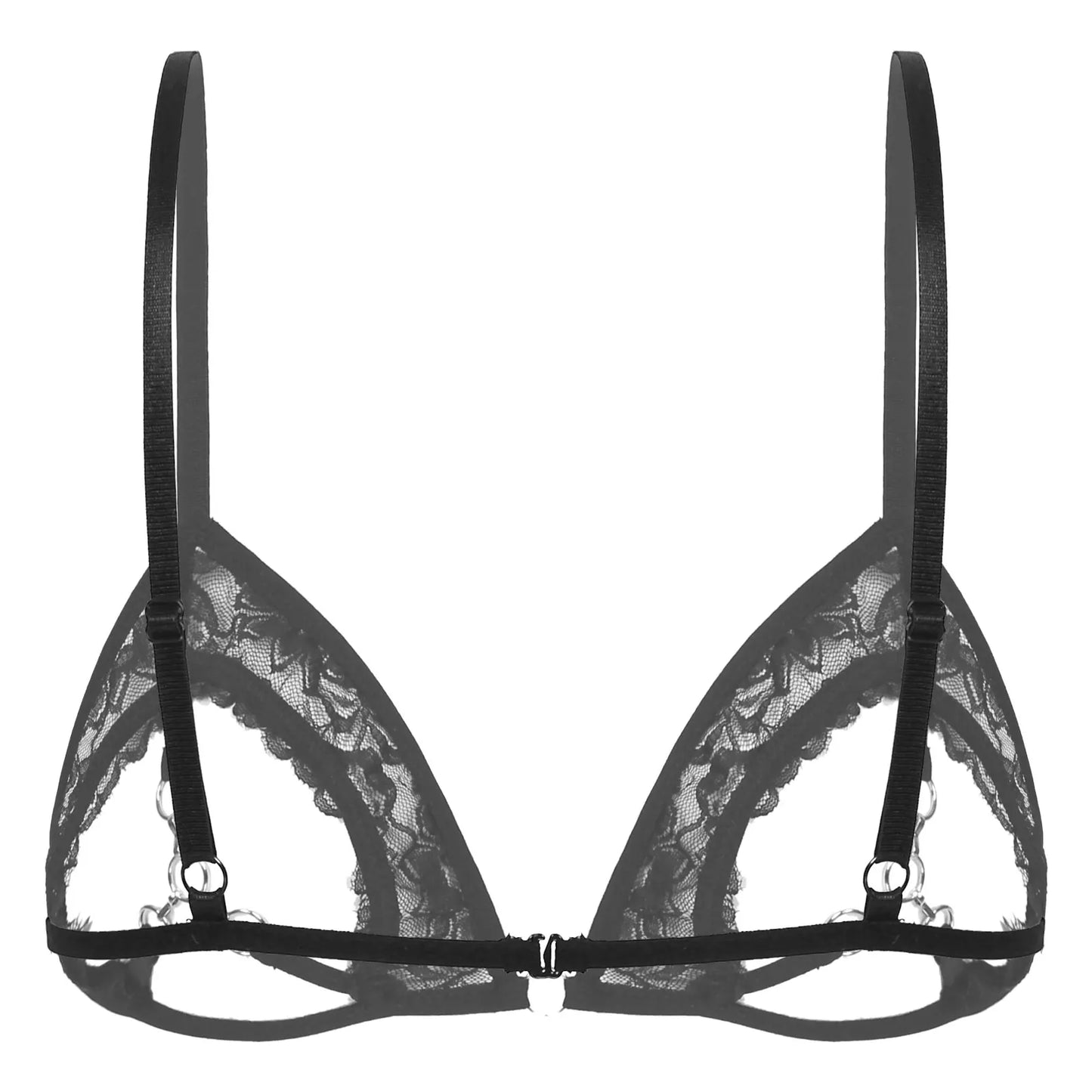 Lace Open Cup Bra