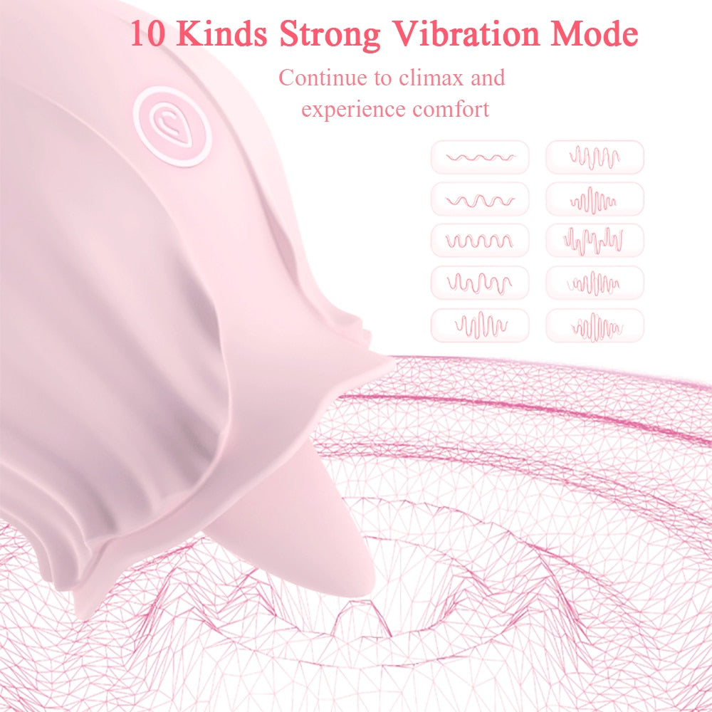 Original Rose Tongue Vibrator