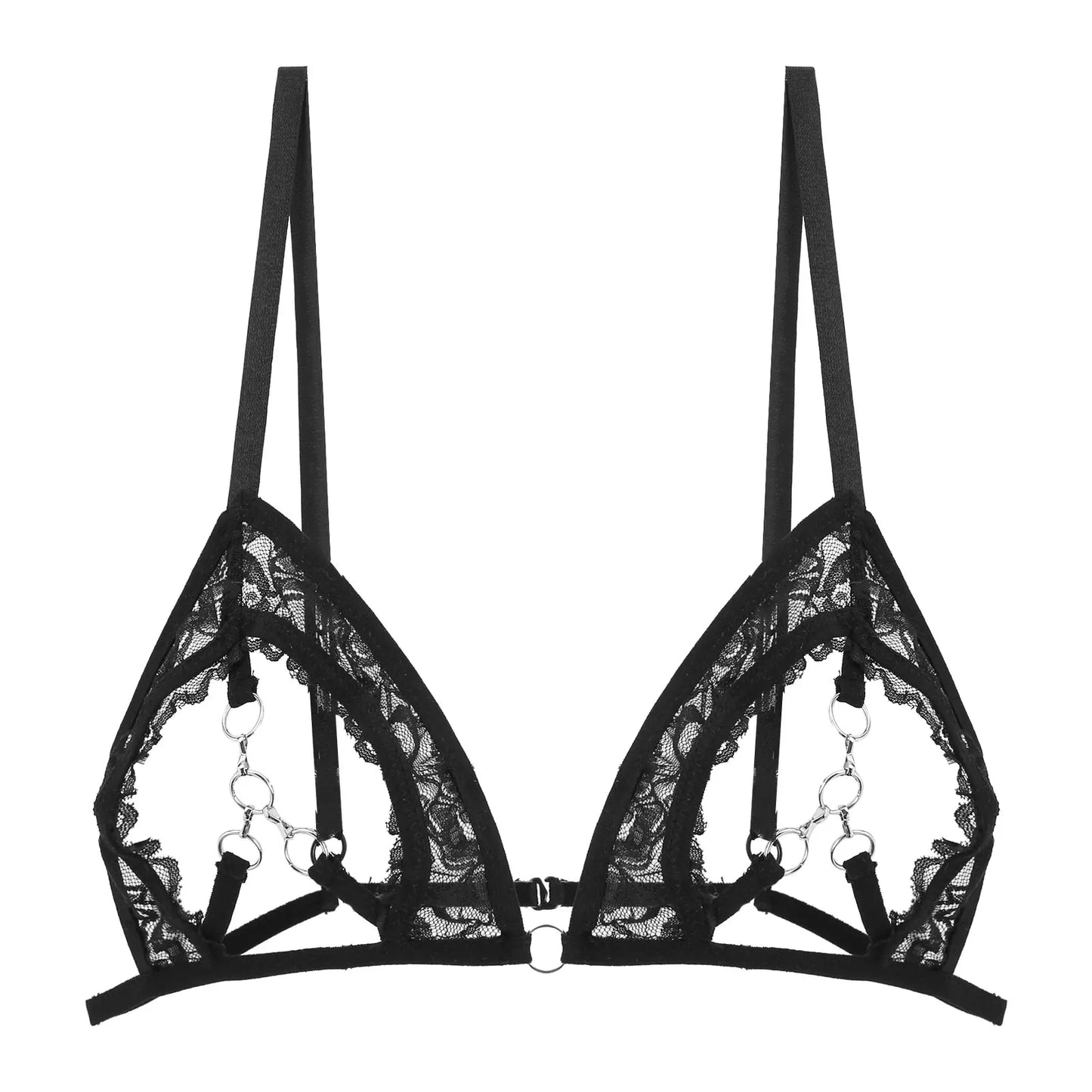 Lace Open Cup Bra