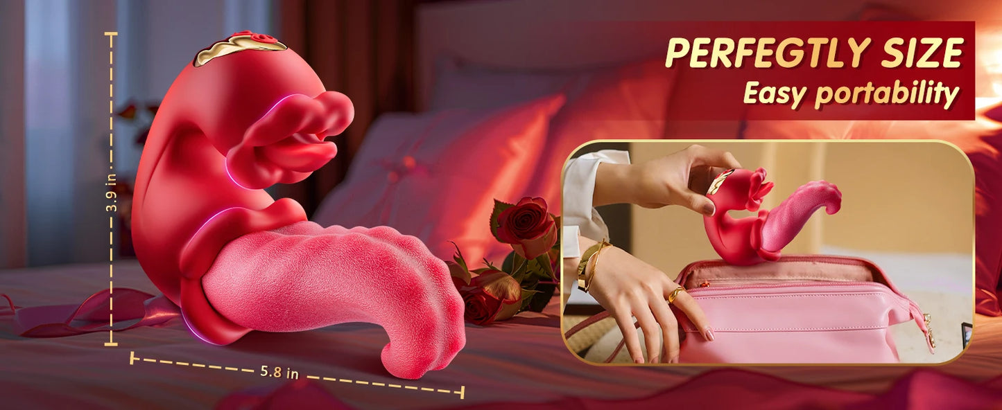 Double Trouble Tongue Vibrator