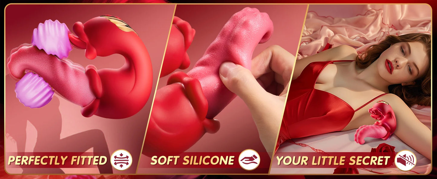 Double Trouble Tongue Vibrator